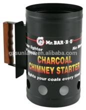 Black painting charcoal chimney starter