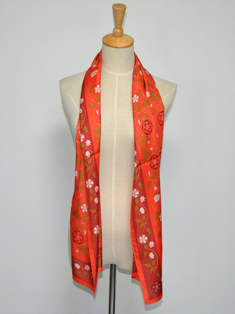 100%Silk Lady Scarf Long Scarf