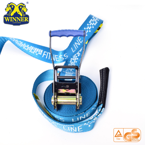 Slackline Poliester Tersuai Blue