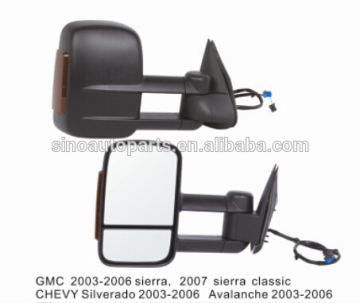 PICKUP SIDE MIRROR REARVIEW MIRROR TOWING MIRROR AUTO MIRROR FOR CHEVROLET SILVERADO AND GMC SIERRA SERIES