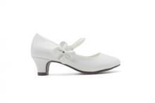 Girls Party Shoes with  Pearl Instep