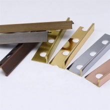 Luxury L Shape Brass Tile Trim - Free Sample
