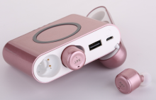 Wireless Charger Bluetooth Earphone