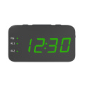 New Portable Mini Digital Alarm clock  Radio USB Rechargeable Red LED Dual Alarm Radio Clock