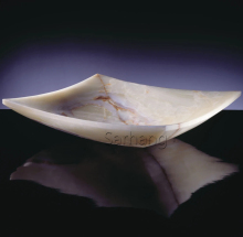 Vessel bathroom onyx sink stone luxury wash basin