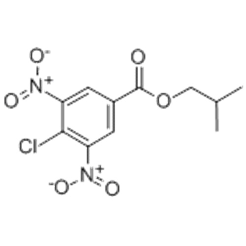 벤조산, 4- 클로로 -3,5- 디 니트로-, 2- 메틸 프로필 에스테르 CAS 58263-53-9