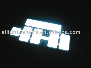 EL Car Sticker,EL sheet,EL light(300mmX150mm)