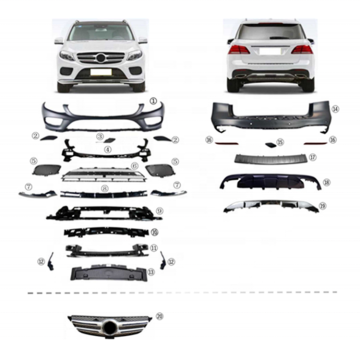 GLE (W166) 2016-2019 bodykit parts