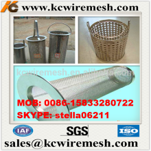 Manufacture !!!!!!!!! KangChen stainless steel perforated oil strainers