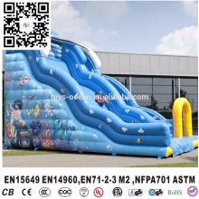 Top sale inflatable large water slide ,inflatable ocean wave slide,cheap inflatable water slide