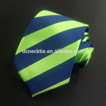 navy green stripe tie