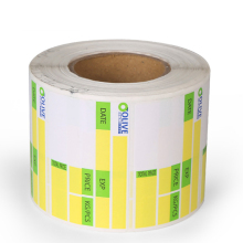 Supermarket direct thermal adhesive weighing scale label