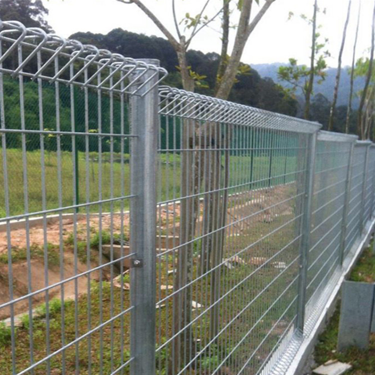 powder coated welded iron wire BRC garden fence