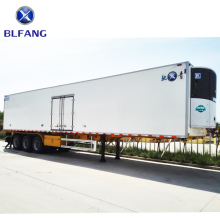 refrigerator semi truck trailer frozen containers truck for sale