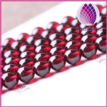 Wholesale Natural garnet beads AAAAA 6 .5mm round wine red color garnet beads strands beads