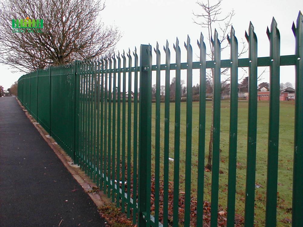 Steel palisade fence for sale