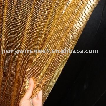 Decorative curtain mesh