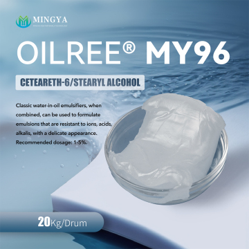 Ceteareth-6 or Stearyl Alcohol White Waxy Emulsifier