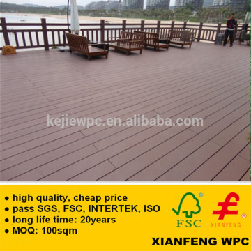 WPC Flooring Wood Plastic Composite Waterproof Interlocking Composite Decking