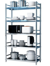 Kitchen microwave stainless steel stand storage home