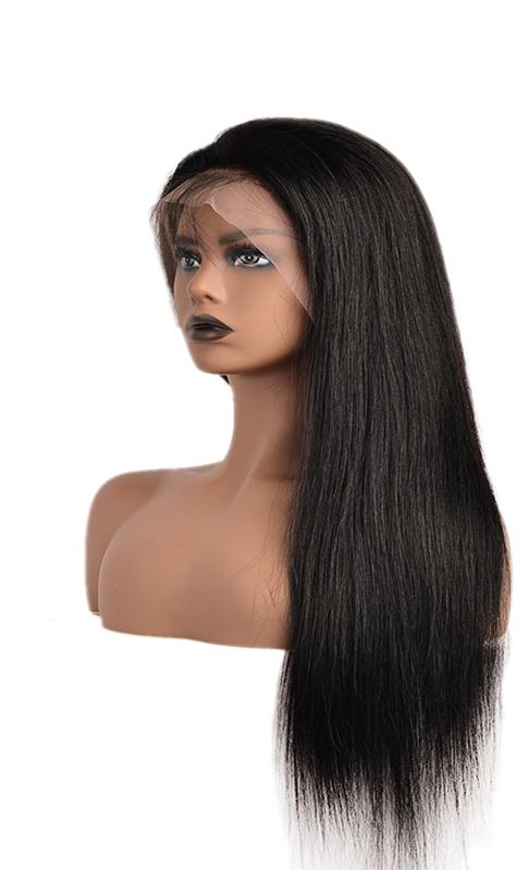 Wholesale Lace Front Toupee 100 Unprocessed Virgin Brazilian Straight Human Hair 13x4 Lace Frontal Wig