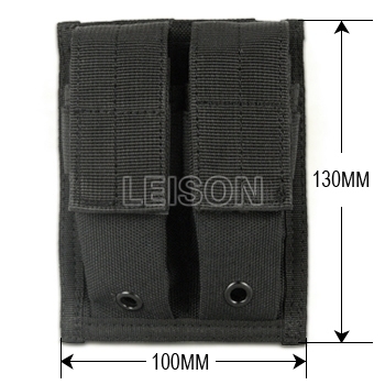 Pistol Magazine Pouch in 1000D Cordura Available with hidden snap or VELCRO closure