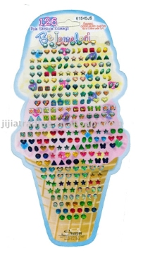 Crystal Glue Sticker