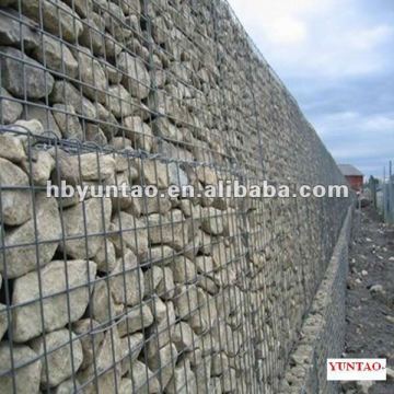 Rock Filled Gabion Baskets