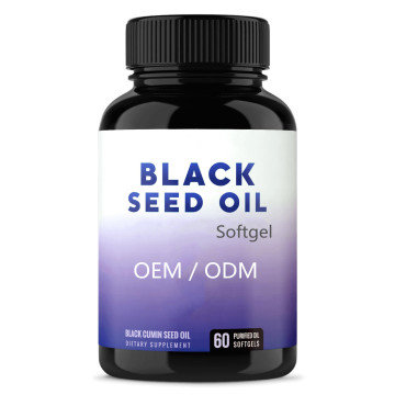 OEM/ODM Fish Oil Black Seed Oil Softgel Capsules