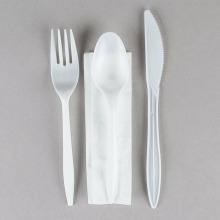 High Quality Strong Disposable Plastic Strong Cutlery Set