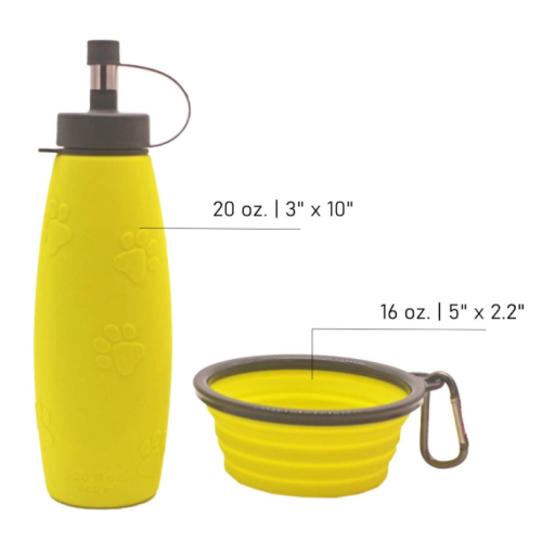 पोर्टेबल पालतू खेल यात्रा पानी की बोतल
