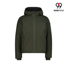 Men's padded hooded jacket