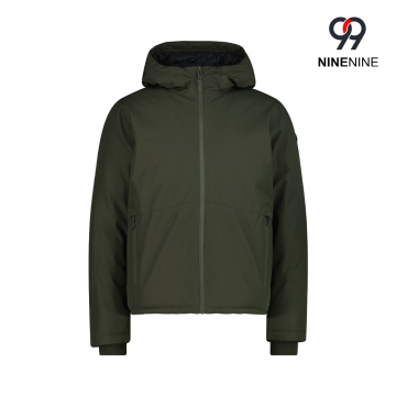 Men's padded hooded jacket
