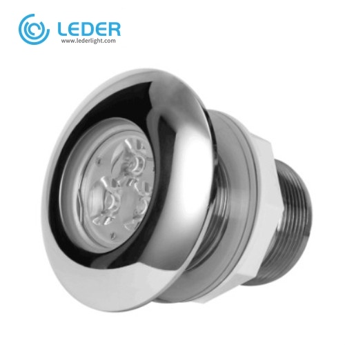 LEDER Simple Black Vinyl Pool Light