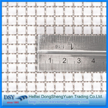 Square Decorative Stainless Steel Woven Crimped Wire Mesh