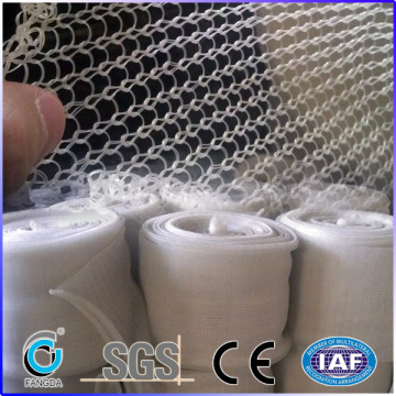 Knitted wire mesh for exhaust systems