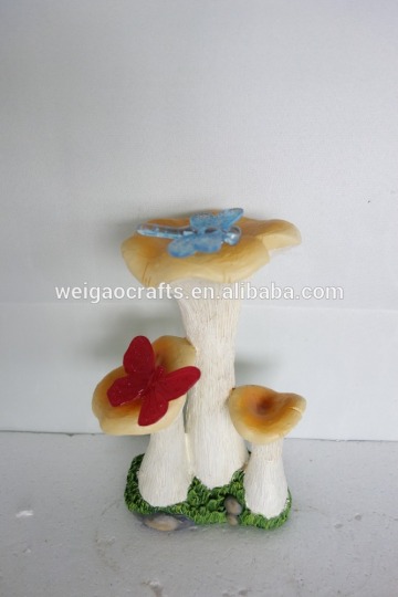 colorful resin solar mushroom light