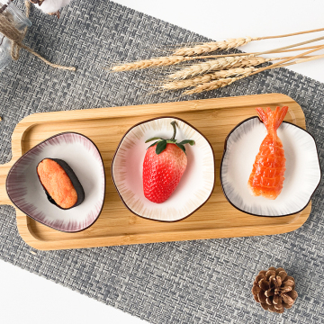 Japanese style dishes set dishes plates ceramic small plate ceramic sauce dish wholesale dishes
