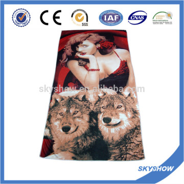 printed microfiber beach towel wholesale