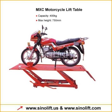 MXC76 Motocycle Lift Tabe