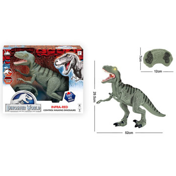 DINOSAUR ISLAND TOYS INFRARED R/C DINOSAUR , WITH SOUND AND LIGHT