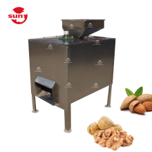 Low Price Automatic Almond Skin Sheller Walnut Shelling Machine