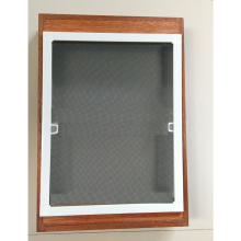 Aluminum screen fixed window with mosquito net
