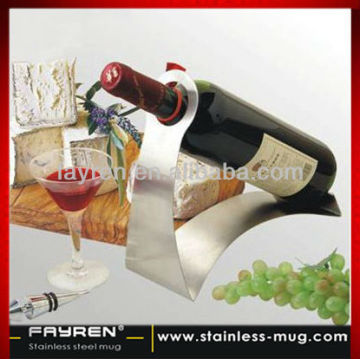 Stainless steel wine rack/wine holder