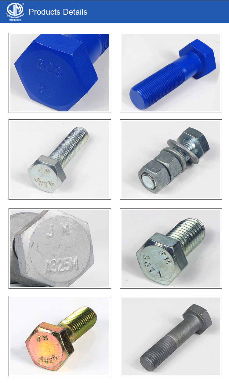 Stainless steel structural bolts / Heavy hex bolts
