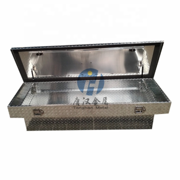 Aluminum Diamond Tread Checker Plate Crossover Tool Box