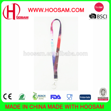 Wholesale Promotional polyester sublimation printing lanyard