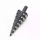 Factory high quality 3PCS Black and white 4241 Step Drill Bit Set Straight Flute step drill bit in Rose Case for metal