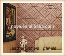 Decoraive leather wall panels for wall decoration