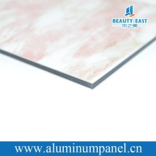 building material acp marble-look wall paneling